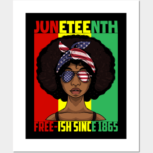 Juneteenth Holiday Celebration Posters and Art